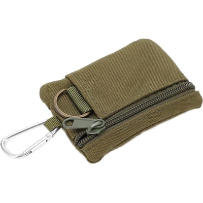 Pochette EDC Molle d'extérieur, mini étui portable pour clés et cartes, sac de poche EDC, porte-monnaie avec vert