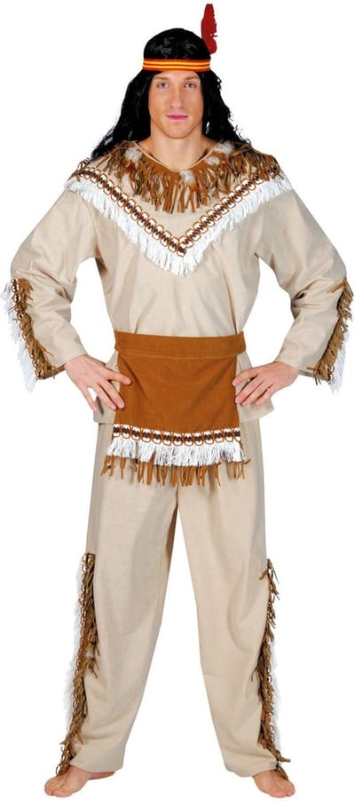 Indianen Kostuum Man Sioux - Maat 48/50