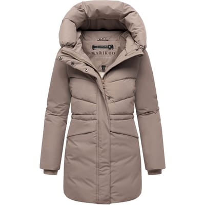 Marikoo dames winterjas Delilah met fleecevoering & verstelbare taille