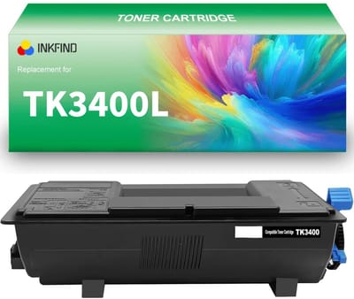 INKFIND TK-3400L Zwart tonercartridge compatibel met Kyocera TK3400 TK-3400 L (19500 pages) Zwart geschikt voor Kyocera ECOSYS PA4500X/MA4500fx/MA4500x - 1-pack Zwart