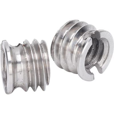 LS0011 2 Stuks 14 inch tot 38 inch Conversieschroef IJzeren Materiaal voor Statief Kogelkop Fotografisch white