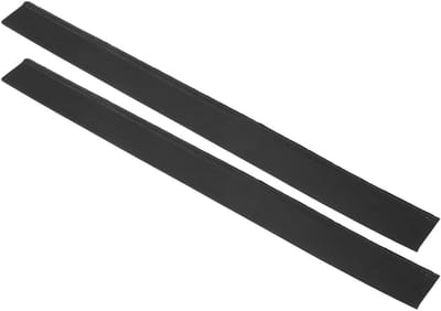 Rubberen Wissers - Vervangende Strips - Ramen Schoonmaken - Duurzaam Rubber - 35 Cm - Zwart