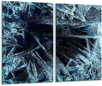 TMK ArtDeko - Snijplank Glas - 2x 30cm Breedte - 52cm Lengte