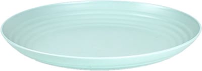 PlasticForte Rond bord/camping bord - D25 cm - mintgroen - kunststof