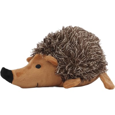 Jouets couineurs pour chien en forme de hérisson, peluche super douce, résistants aux morsures, jouets interactifs pour chien à mâcher black