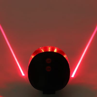 Narimano® Nieuwe Kwaliteit Fiets Laser Led Knipperende Lamp Achterlicht - Achter Fietsen Fiets Veiligheidswaarschuwing Led - Licht Modi