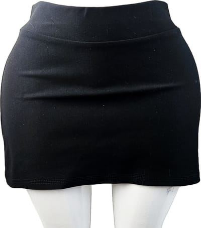 BamBella ® - Rok - Maat L/XL - Zwart mini rok