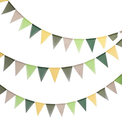 Solidchoice - 60 Stuks Vlaggen Bunting voor Feestdecoratie