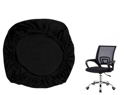 Stoelhoes van polyester, universeel geschikt voor bureau- en computerstoelen, wasbaar en vlekbestendig.