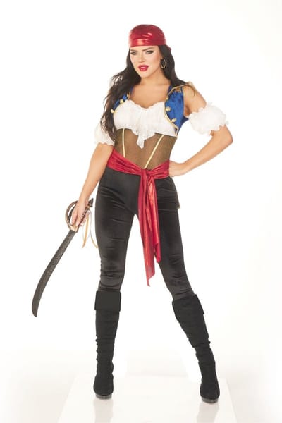 Leg Avenue - Ravishing Pirate Kostuum - S - Multicolours