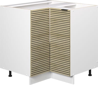 Vicco Fame-Line Hoekkast – 80.5 cm, WB Eik Eiken paneel