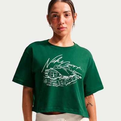 Nike Slam Crop T-shirt Dames