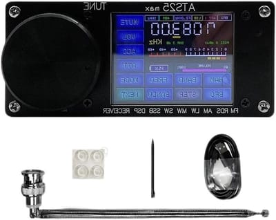 Draagbare Radio Ontvanger - Kortegolf Radio - Luisteren naar Zenders - 2.4 Inch Touchscreen