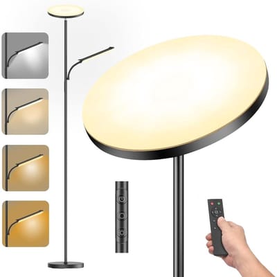Hoeklamp - Vloerlamp - Staande Lamp