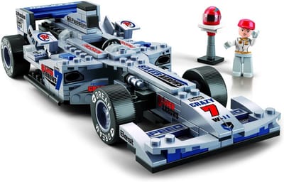 Indy 500 Racewagen Bouwdoos - Multicolor