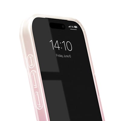 iDeal of Sweden Clear Case geschikt voor MagSafe geschikt voor iPhone 17 Pro - Rose Blush