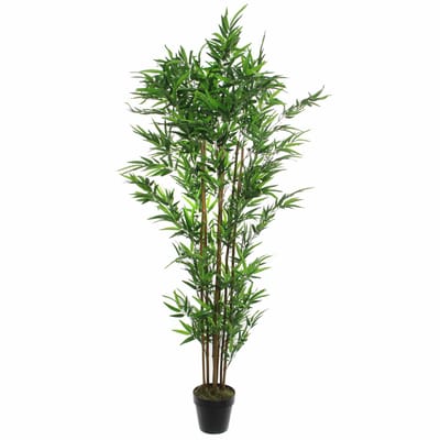 Mica decorations Bamboe struik kunstplant - 180 x 75 cm - Grote volle huis/kantoorplant
