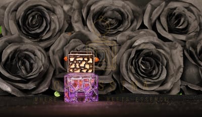 Carissima Car Perfumes - Auto parfum - 'Peggasus' - Luxe - Auto Luchtverfrisser - 10ml - Paars - Sandelhout - Vanille - Amber