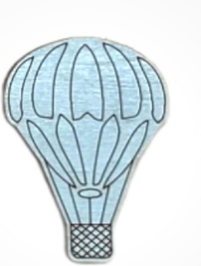 Needleminder - Blauwe Luchtballon
