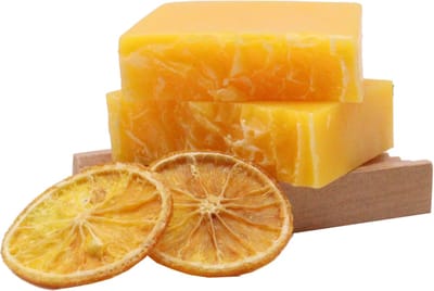 Zeepblok Mandarijn & Honing - Zeep Bar - Handgemaakt - 100% Natuurlijk - Douche en Handzeep - Zeep blok - 100g - Soap - Mandarijn -