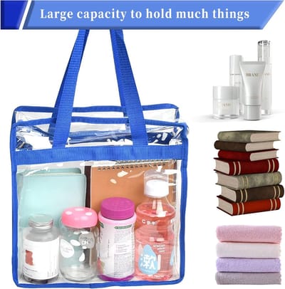 Transparante draagtas en Gym Clear Bag, voor Werk, Sport Games en Concerten