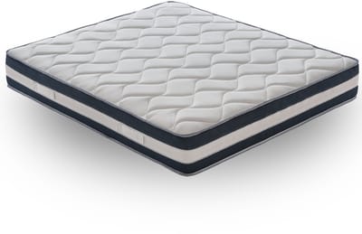 iLoveSleep - Matras FANTASMA 80x200 6,5 cm Traagschuim met Koudschuim Matras - Dikte 25 cm - Stijfheid h3
