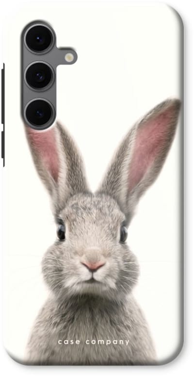 Case Company® - Hoesje geschikt voor Samsung Galaxy S24 FE hoesje - Daisy - Tough Case - Maximale Bescherming alle Kanten en Schermrand
