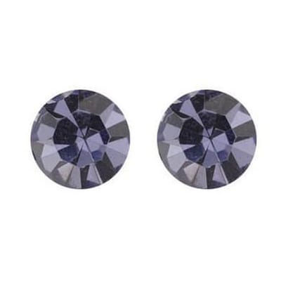 Biba Oorbellen met Swarovski Steentje Tanzanite