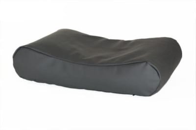 Hondenkussen Deluxe leatherlook antraciet 80x55x15 cm