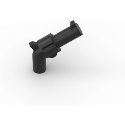 MOC 10 STUKS 30132 Pistool Zwart Bouwstenen Set Handheld Prop Wapens Stenen Deeltjes DIY Speelgoed Kinderen Kind Verjaardag Kerstcadeaus