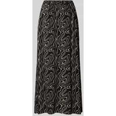 Uitlopende maxirok van pure viscose model 'EASY JOY'