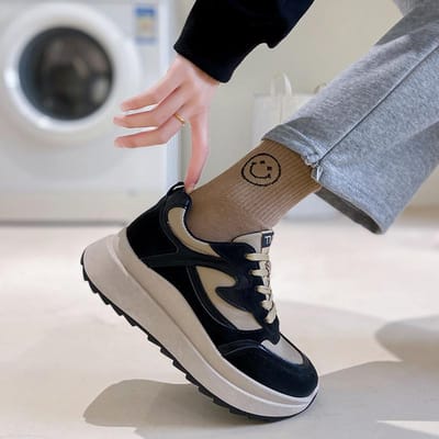 Dames Casual Schoenen Nieuwe Lente en Zomer Enkele Schoenen Dames Lage Sneakers Dames Vetersluiting Platte Hak Damesschoenen 40