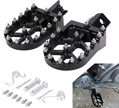 Voetsteun voor Motorfiets - Universeel Aluminium CNC voor Off-Road en Dirtbike