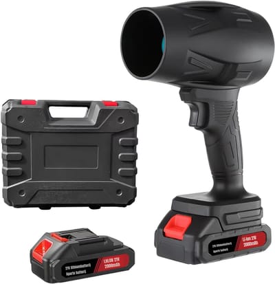 RWB® Luchtblazer - Luchtblazer Elektrisch - Stofblazer - Zwart - 16 x 8 x 28 cm