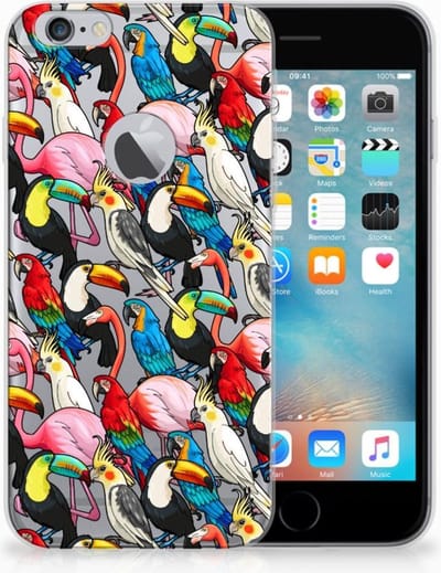Apple iPhone 6 Plus | 6s Plus TPU Hoesje Birds