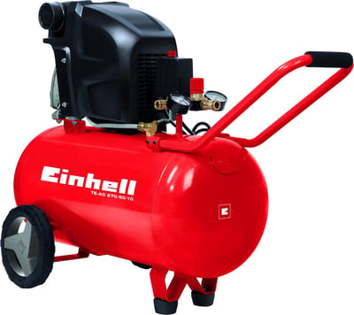 Einhell Elektrische Compressor TE-AC 270/50/10 - 1800 W - 10 bar - 50 L tank - Aanzuigcapaciteit: 270 l/min - Oliegesmeerd