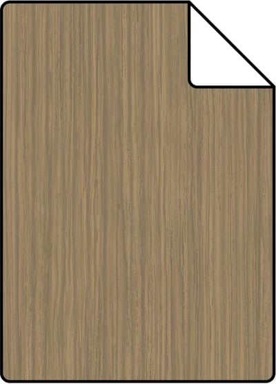 Proefstaal Origin Wallcoverings behang fijne strepen glanzend koper bruin - 26,5 x 21 cm - 346620-S