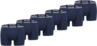 Pack of 6 men's Levis REPEAT LOGO BOXER boxer shorts underwear pants