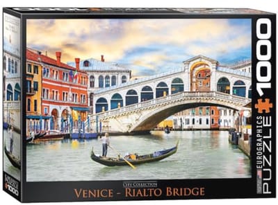 Puzzel van 1000 stukjes met het Canal Grande in Venetië