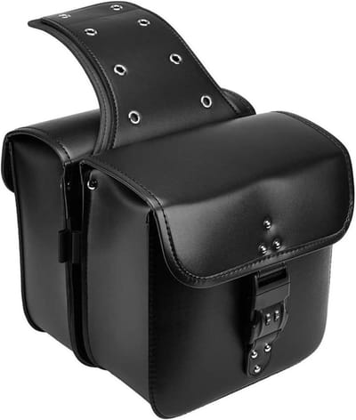 Motorfiets Zadeltassen - Zijbagage Tassen - Motor Rijden - Harde Binnenkant - 260mm - Zwart