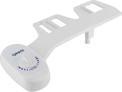 Igoods Bidet - Handdouche - Toilet Sproeier- Shattaf - Bidet Sproeier - Bespaar Toiletpapier - Wit