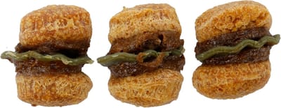 FAST FOOD MINI HAMBURGER MET KIP 9ST 112GR