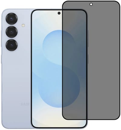 Privacy Screenprotector Glas - Tempered Glass Screen Protector Anti-Spy Geschikt voor: Samsung Galaxy S25 - 1x beschermglas - Anti Spy - ZT Accessoires