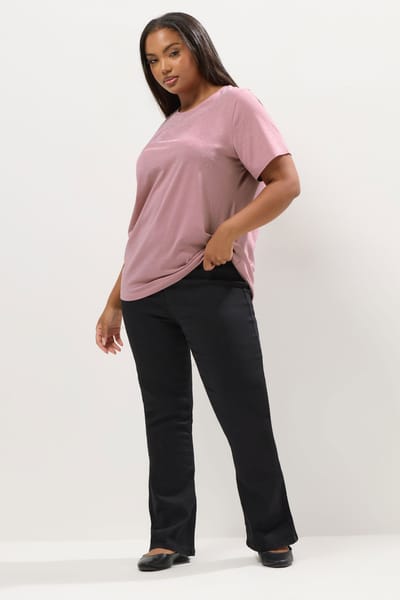 Yours Roze Versierd Tshirt Size 42