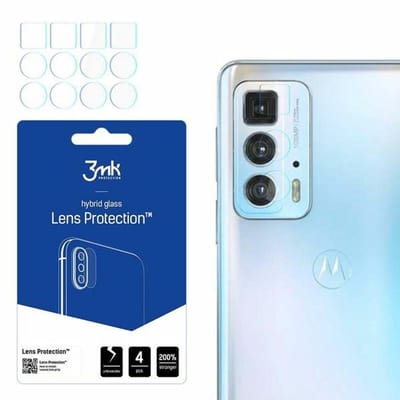 3MK Lens Protect - Lensbescherming - Motorola Edge 20 - 4 stuks - Krasbestendig