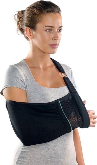 BraceID Mitella - Arm Sling -Verstelbaar - One Size - Zwart
