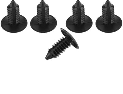 Dailygoods- Retainer Clips Universeel - Bevestigingsclips Auto - Portierbekleding Clips - Bumper Klinknagels - 100 Stuks - Hoogwaardig Nylon