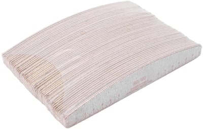 Dailygoods- Nagelvijl 80/80 Korrel - Wasbare Nagelvijlen - Manicure Gereedschap - Veelzijdig Gereedschap - Gebogen Ontwerp - Essentieel voor Nagelverzorging