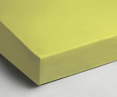 Day Dream hoeslaken - strijkvrij - katoen - 90 x 220 - Lime