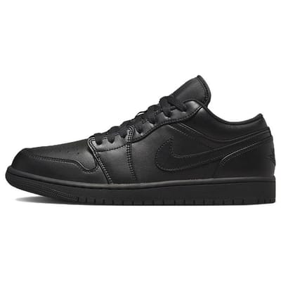 Jordan Air 1 Low - Zwart- Heren, Zwart 40